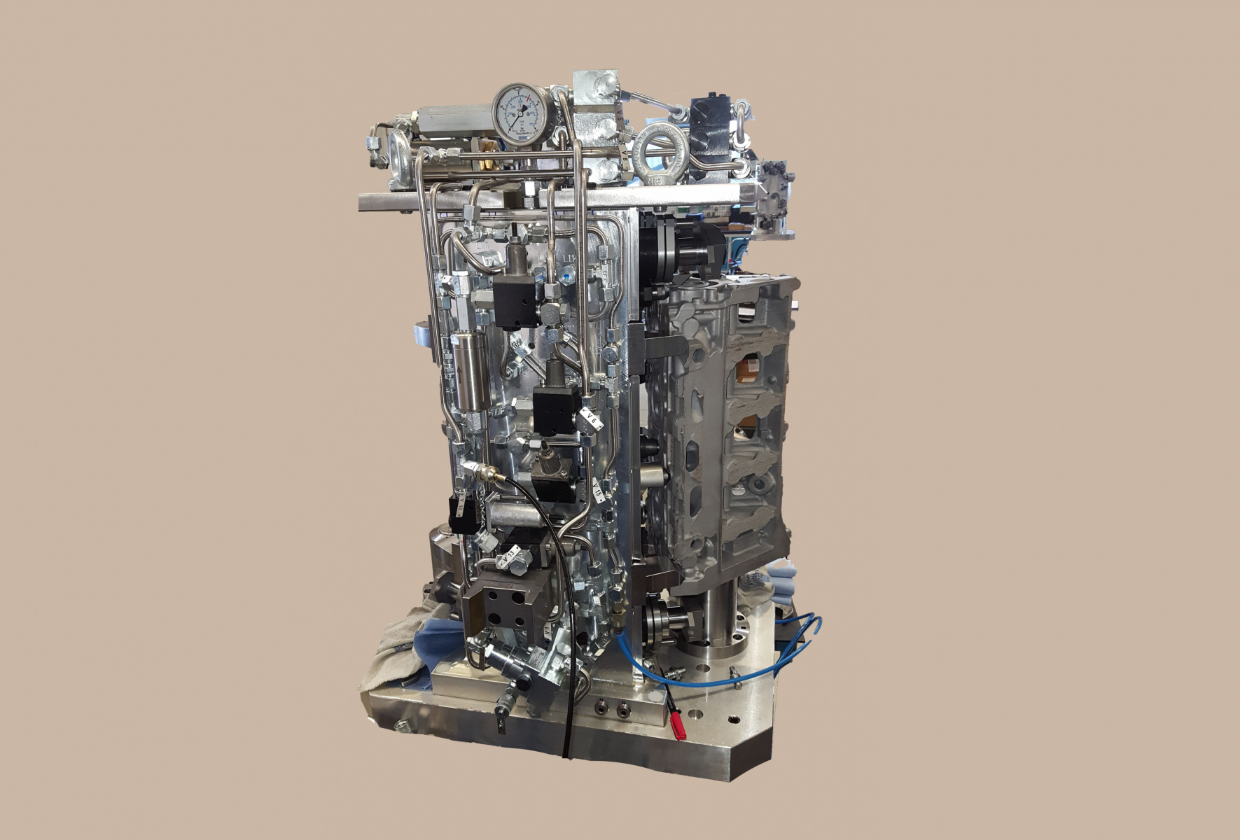 Doppelspannvorrichtung Zylinderkopf Doppelspannvorrichtung Zylinderkopf